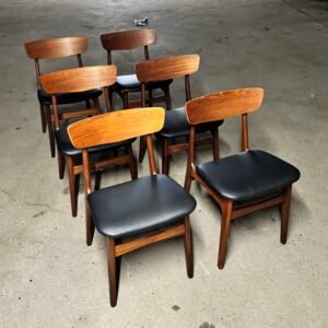 Schiønning & Elgaard teak diningchairs