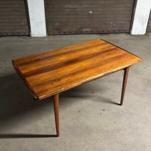 Dining Table in Rosewood with Extensions, Designed by Arne Vodder from the 1960s