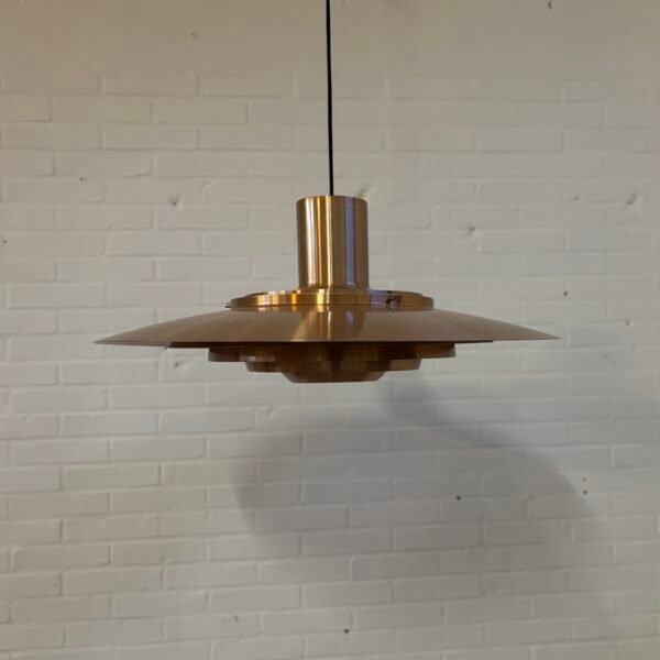 P700 copper pendant light designed by Preben Fabricius & Jørgen Kastholm - Image 5