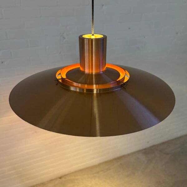 P700 copper pendant light designed by Preben Fabricius & Jørgen Kastholm - Image 3